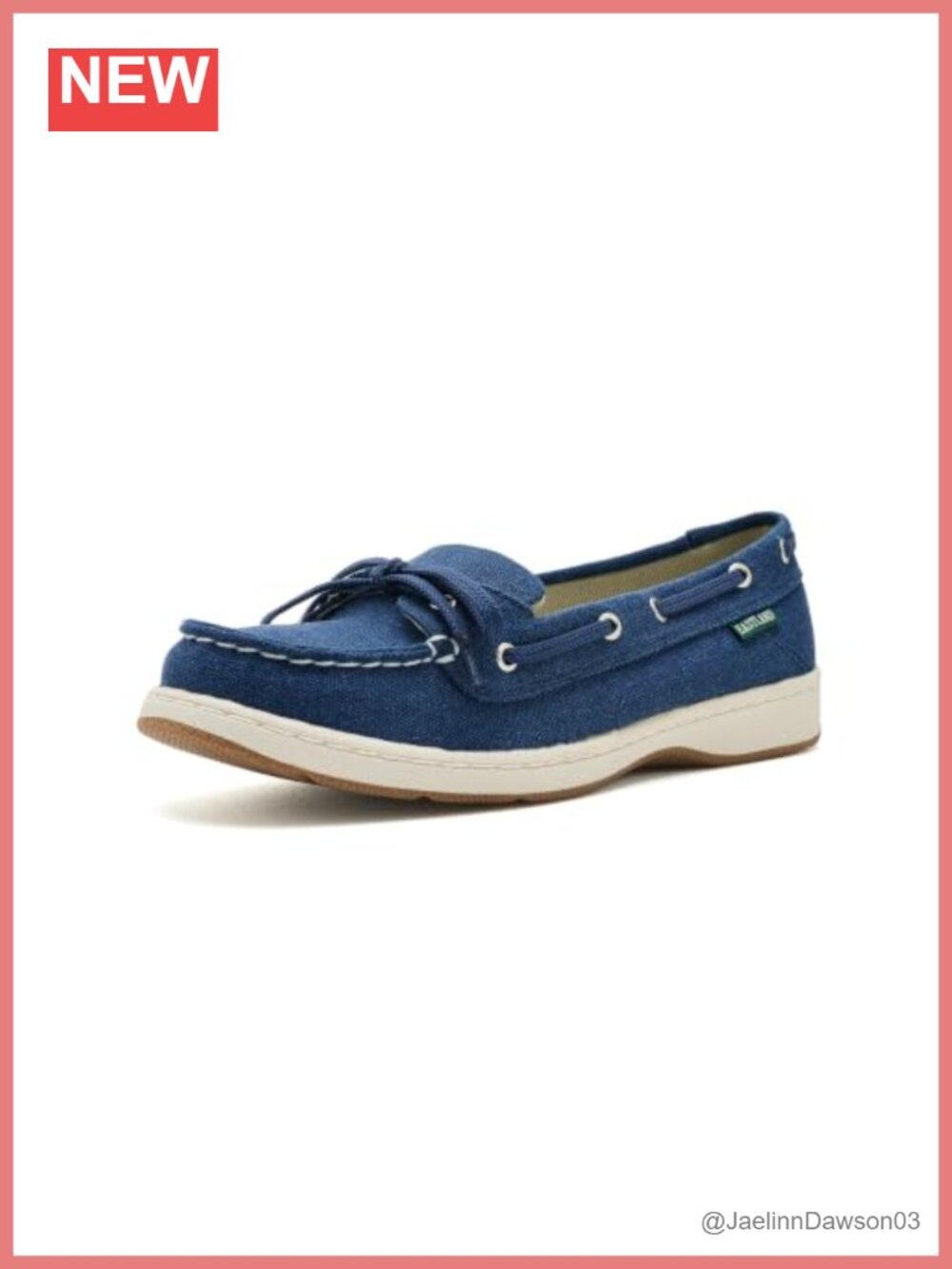 Women's Canvas Boat Shoes Lace-Up Slip-Ons Comfortable Summer